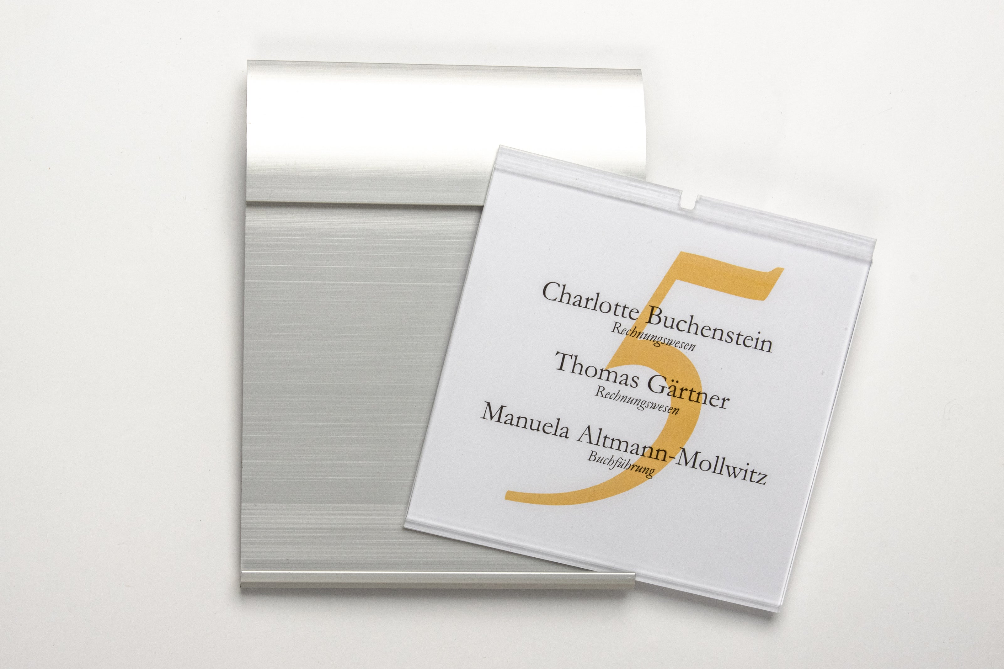 Türschild OfficeStar 160x120 mm Hoch- oder Querformat