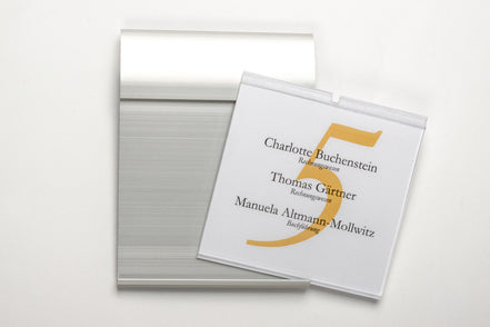Türschild OfficeStar 160x120 mm Hoch- oder Querformat