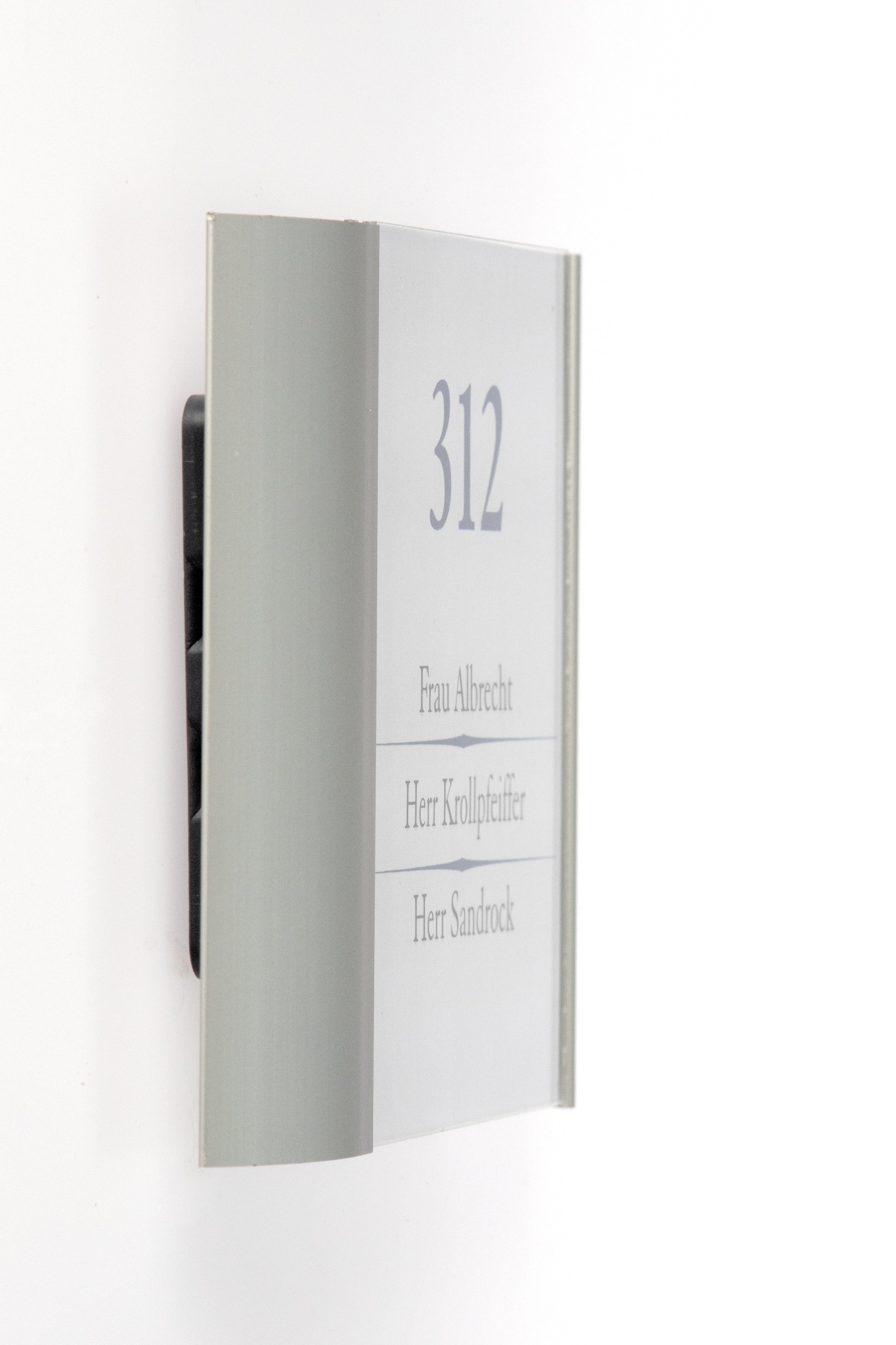 Türschild OfficeStar 160x120 mm Hoch- oder Querformat