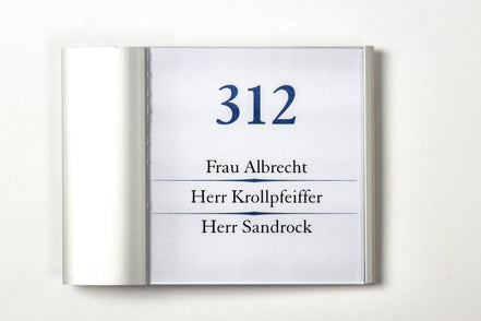 Türschild OfficeStar 160x120 mm Hoch- oder Querformat