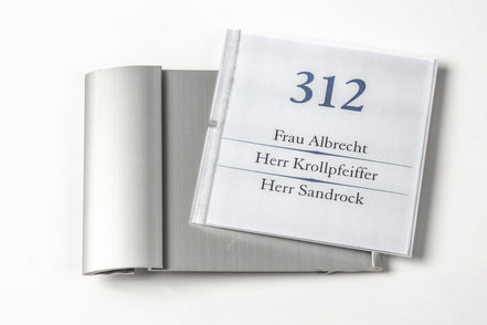 Türschild OfficeStar 160x120 mm Hoch- oder Querformat