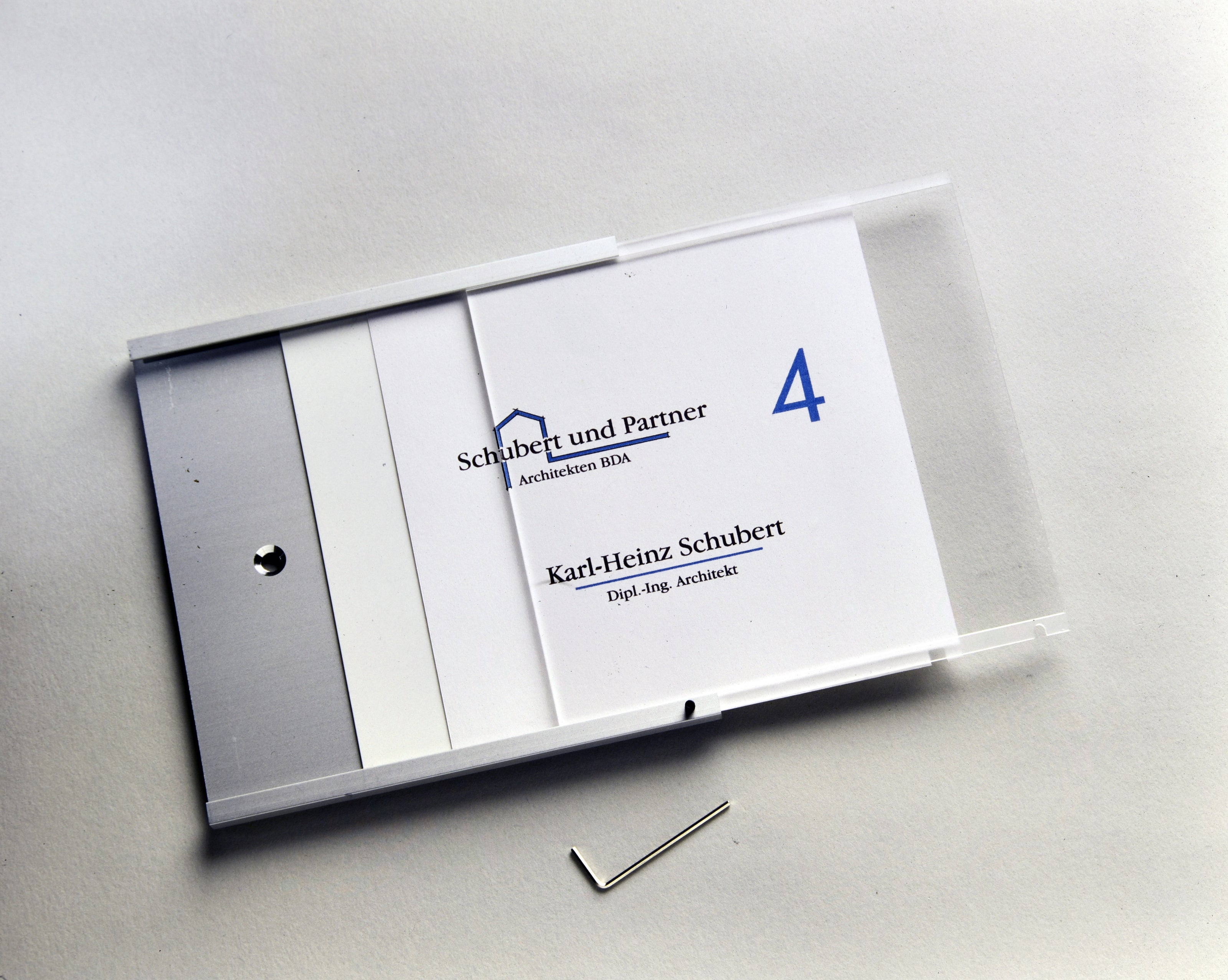 Türschild Office 150x150mm