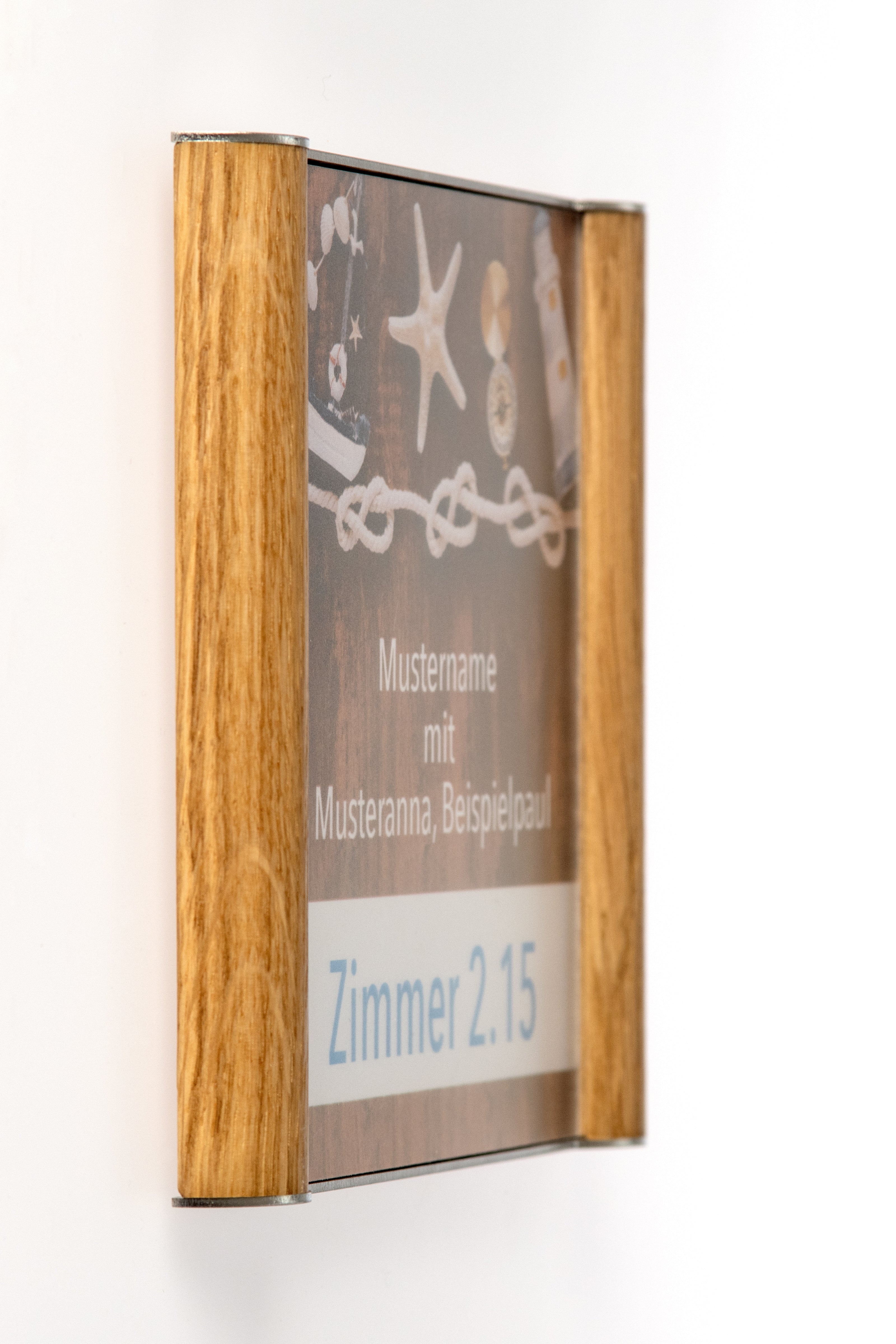 Türschild Westerwald aus Massivholz | 195x155 mm | flach |