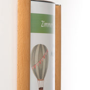 Türschild Westerwald aus Massivholz | 190x150mm | gewölbt |
