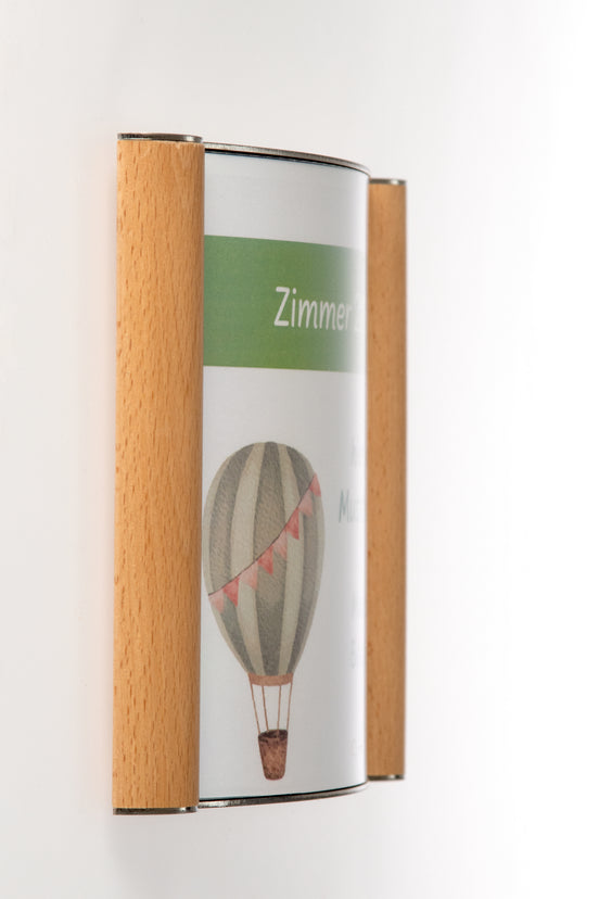 Türschild Westerwald aus Massivholz | 190x150mm | gewölbt |